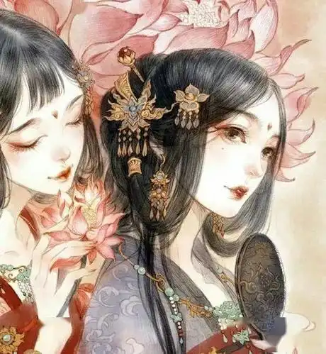 古风闺蜜头像致姐妹你是世界上的另一个我好幸运与你相遇