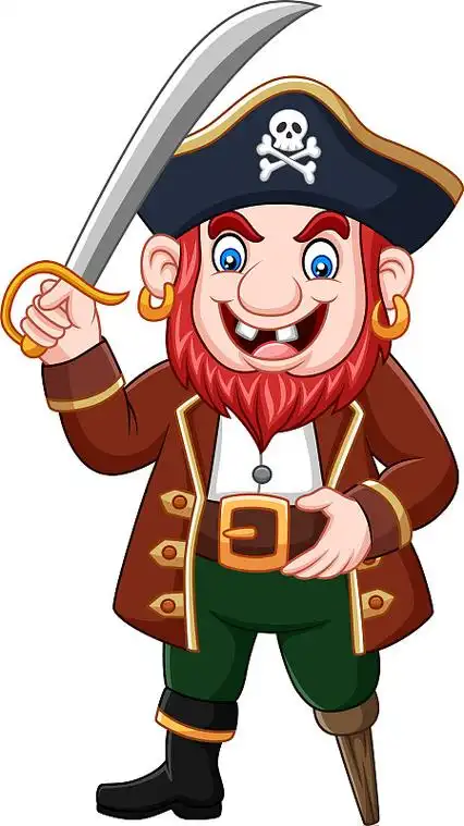 金银岛上的海盗图片素材