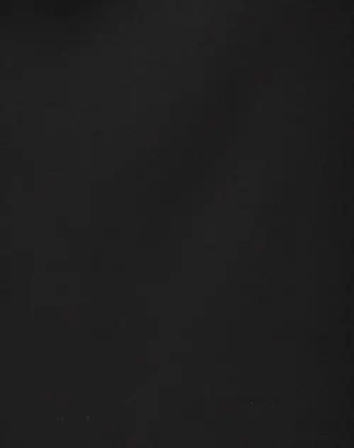 女款黑色纯色圆领重叠连衣裙