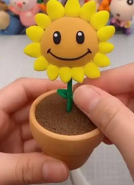 保证一看就会,一做不废 超简单的粘土向日葵,快一起来get吧