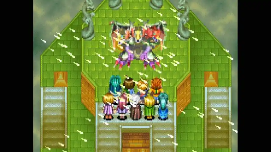 黄金太阳2 第065期 塔顶决战,三头暴龙