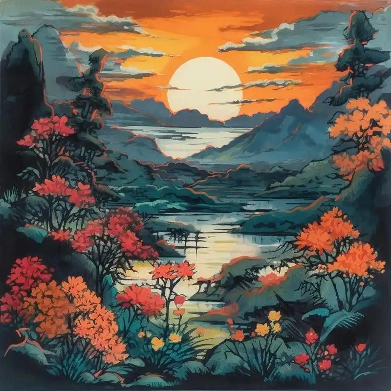 优质头像 #感受国画的意境之美 #国风 #带你走 - 抖音