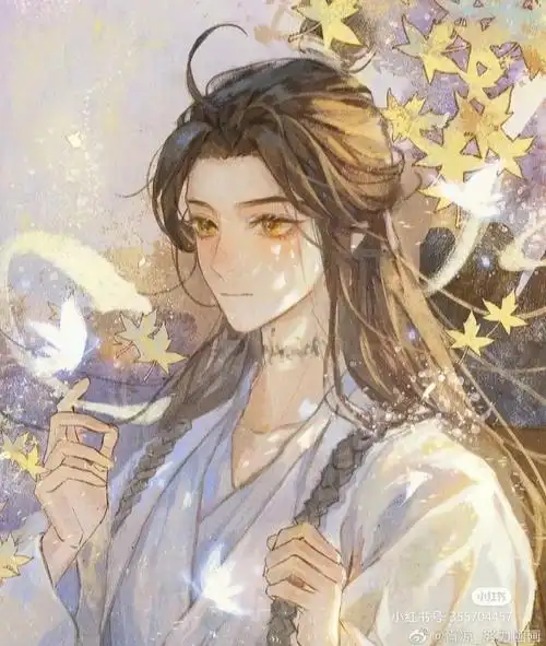 天官赐福谢怜  #谢怜    怜怜真的是可可爱爱 仙气飘飘我溜了