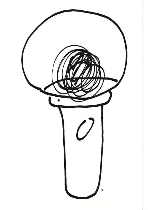 有没有不是透明塑料壳罩东西的应援棒?