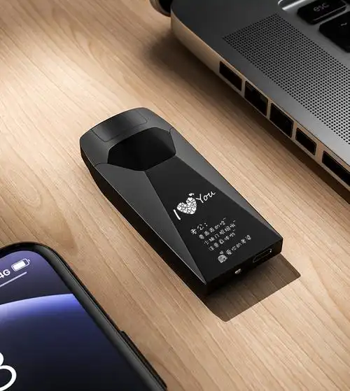 网红夜光打火机充电防风送男友老公创意定制刻字生日礼物潮女 夜光款