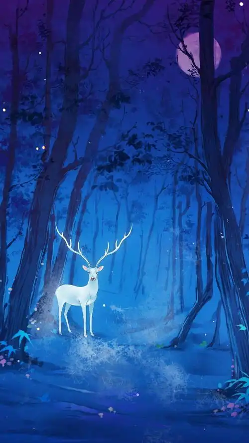 林间小鹿,锁屏图片,高清手机壁纸,另类-回车桌面