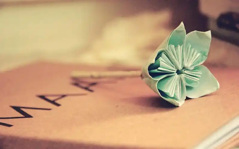 创意设计手工折纸文艺高清电脑壁纸