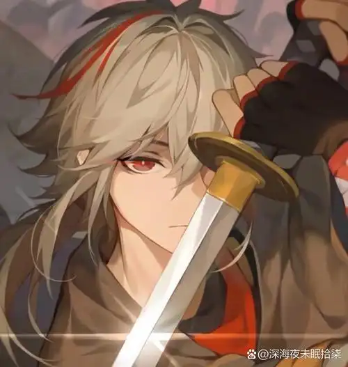 高质量拔剑动漫男头