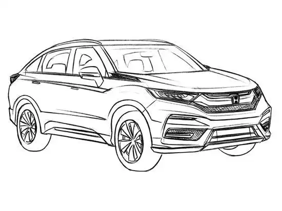 比冠道更帅同平台车型 东风本田中型suv