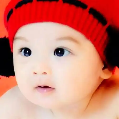 新娃图片可爱宝宝海报p墙贴备孕妇婚房卧室胎教萌娃大图小男孩挂