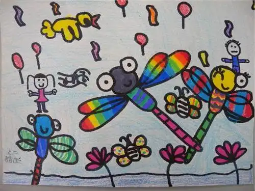 五年级美术获奖作品_第7页_画画大全