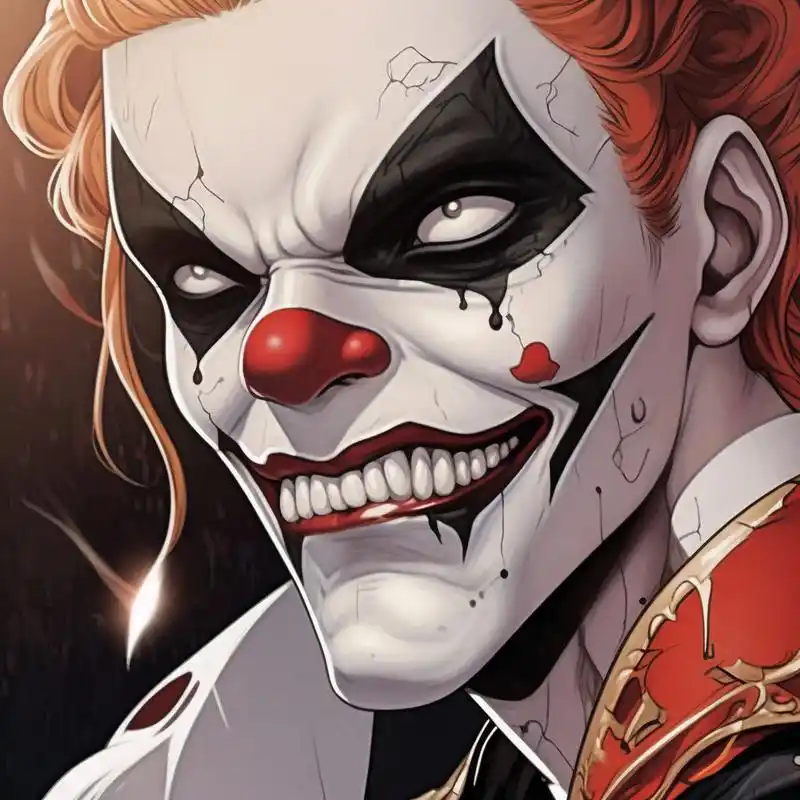 这次给大家带来一组超酷的小丑面具头像,是不是觉得神秘又带感呢?