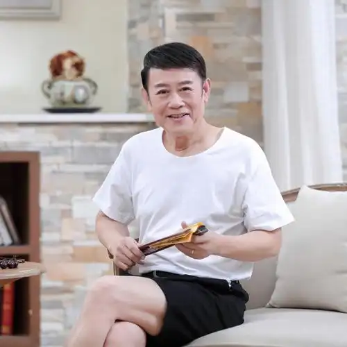 夏季中年男士白背心纯棉老头汗衫老人短袖t恤全棉中老年人爸爸装