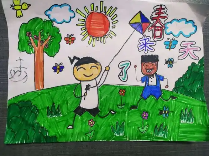 都说春天在小朋友的眼睛里,来来来,跟着二四班小朋友的脚步去寻找