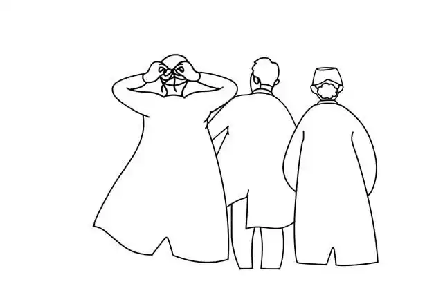 最美逆行者医生背影简笔画怎么画最美逆行者医生背影简笔画步骤教程