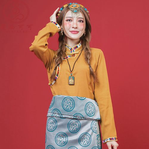 民族风拉萨服藏装服饰藏式演出服已售11￥268折后价￥368淘宝新品藏族