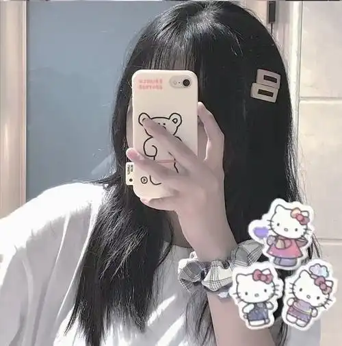 出单:【真人】手机挡脸女头