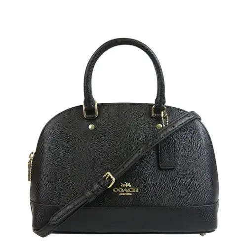 coach/蔻驰新款女士单肩斜挎手提包皮质时尚贝壳包 拉链开合57555