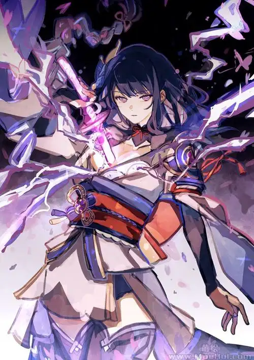 [会员][原神]雷电将军(巴尔泽布) 高清图片cg包[1955p]