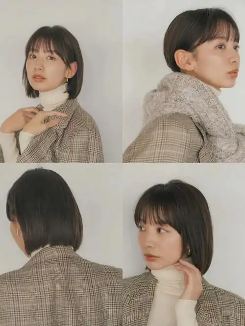 日系垂顺感bob头