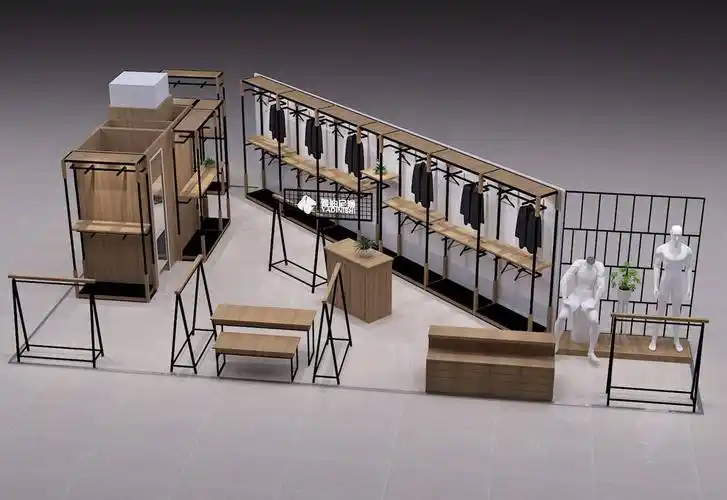 服装展示柜要怎么设计才比较好看