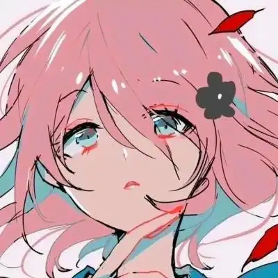可爱动漫二次元呆萌女生头像图片