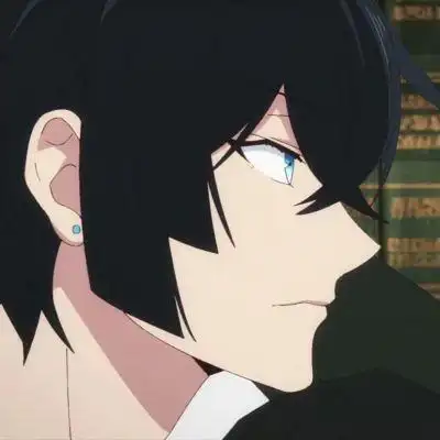 qq动漫头像男生动漫冷酷男人一辈子要给自己一个信仰