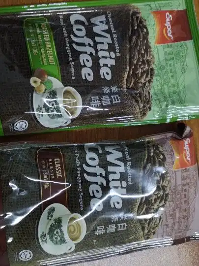 马来西亚进口 超级(super)炭烧3合1白咖啡 原味和榛果组合 600g 540g