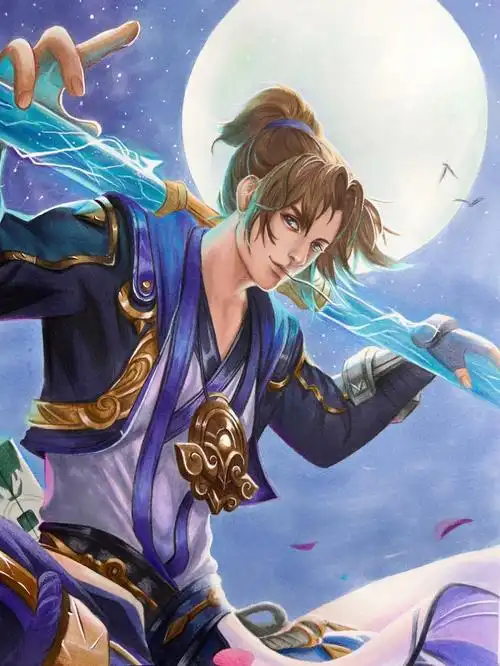 马克笔绘至尊宝