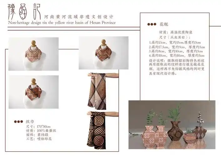 文创产品基础设计(标志,插图)设计说明:仰韶彩陶是仰韶文化时期人们