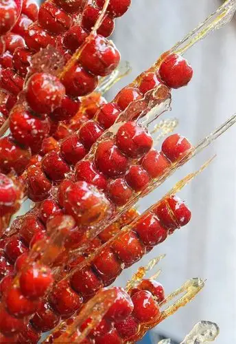 冰糖葫芦甜又脆又好吃又开胃