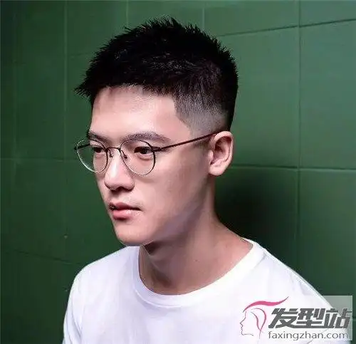 戴眼镜男生发型 最新帅气发型示范