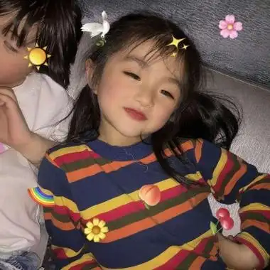小女孩萌娃闺蜜头像高清可爱的搞怪萌娃闺蜜头像一对两张图片