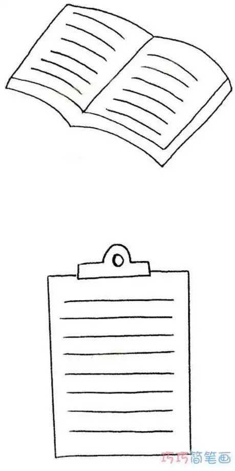 适合笔记本上的简笔画可爱