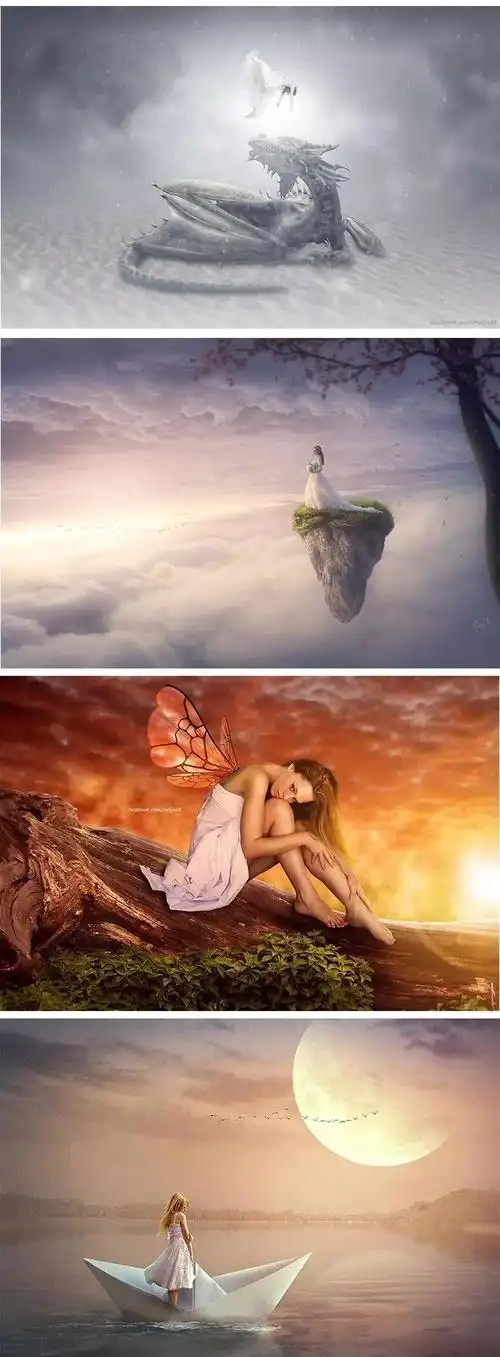 45位大神带你ps合成教程素材