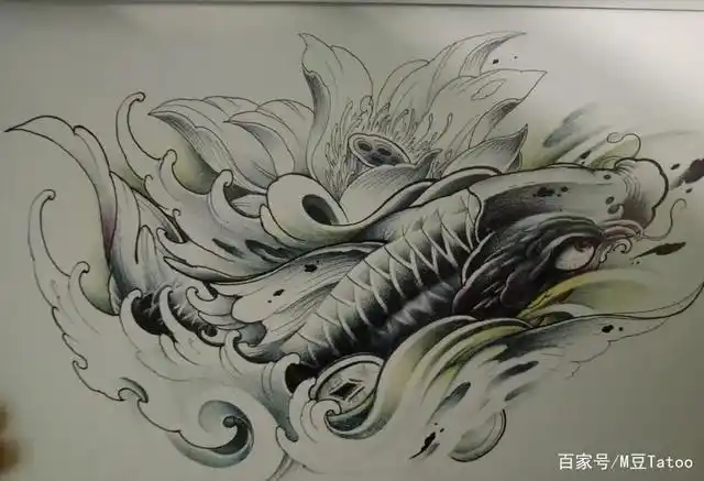 没有图不敢纹?一组小臂纹身手稿素材图片让你不犯愁