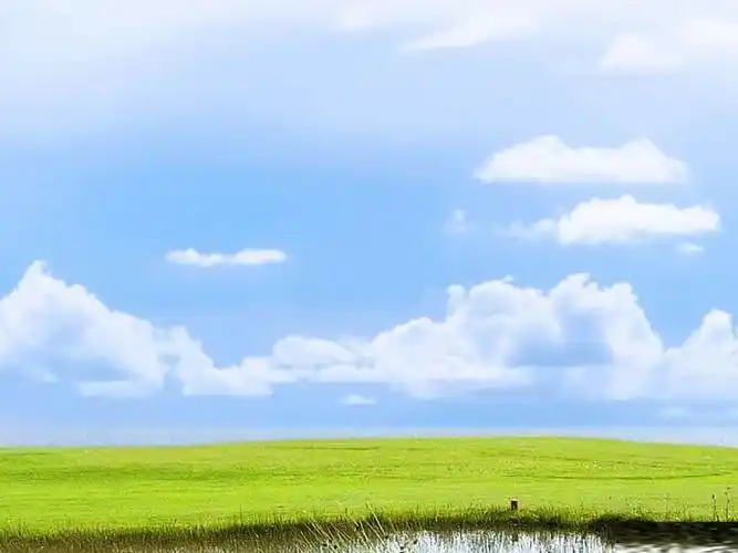 13张淡雅蓝ppt背景图片无水印