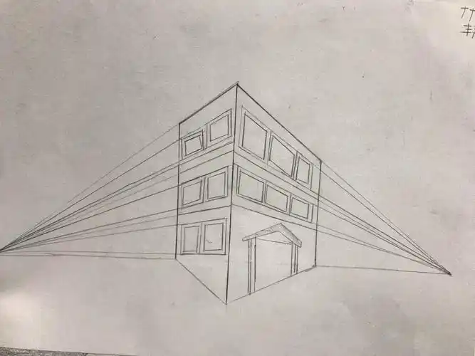 2020秋季素描入门下-1.9第十五周《成角透视》