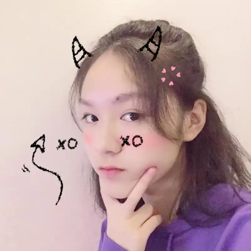 贺美琦最新自拍照,又长大了好漂亮,可爱起来也是萌萌哒