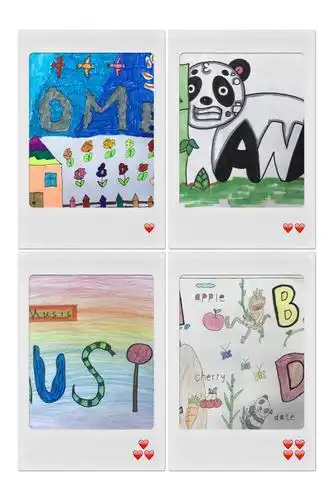 江浦实验小学第十七届英语文化节之二年级单词卡片制作比赛活动