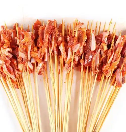 猪脆骨商用烧烤小串软骨手把串网红油炸火锅一箱3000串100把展志曼智