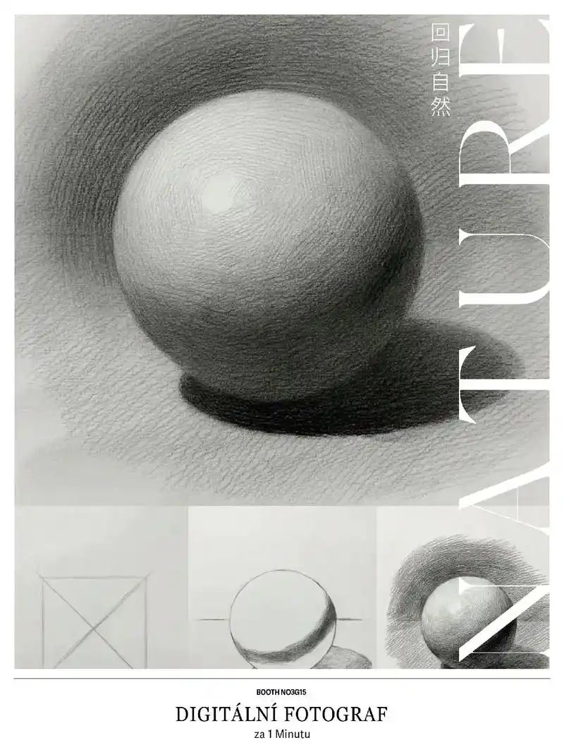 素描基础系列正方体超详细绘画教程 166四条边相等的正方形概括圆