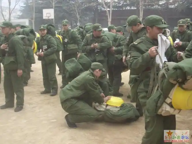 实拍解放军一次集合(zt)