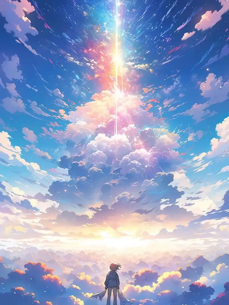 新海诚风|天空彩云 阳光天空美爆了!