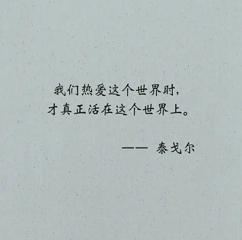 泰戈尔的作品中最打动人心的8句诗