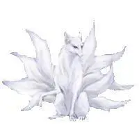 白色九尾狐的头像_微信头像图片大全