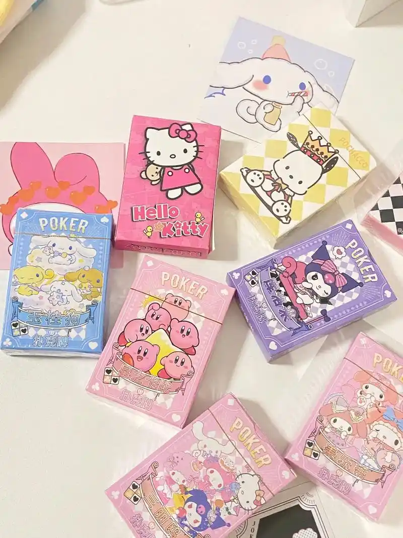 谁能拒绝打牌的时候有hello kitty做伴呢 #hell - 抖音