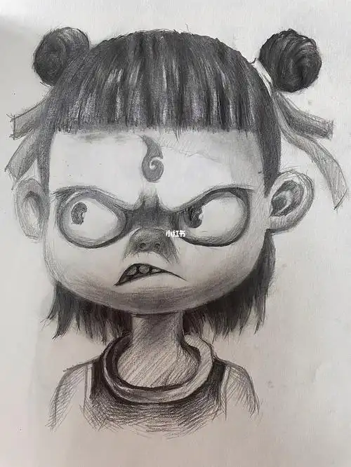 临摹哪吒之魔童降世,不喜勿喷哦