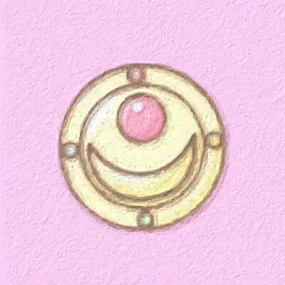 粉色少女心小图标 美少女战士变身器