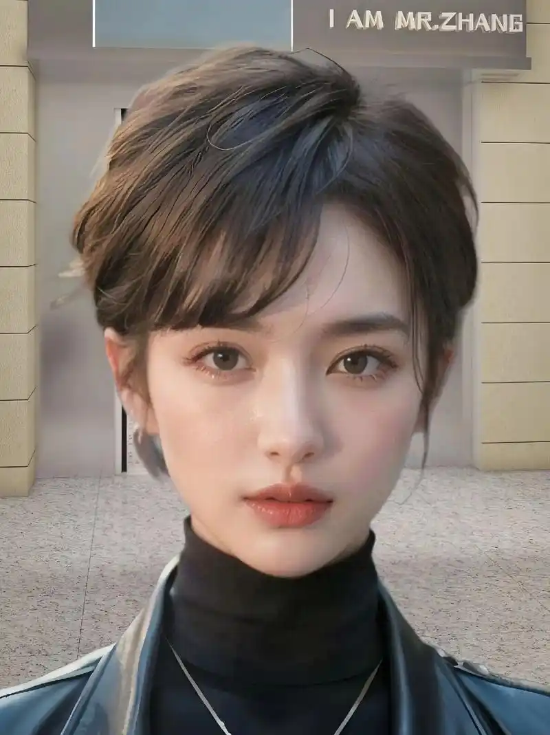 姐妹们快来尝试又飒又酷的齐耳短发,简约而不简单,尽显女性魅力 - 抖